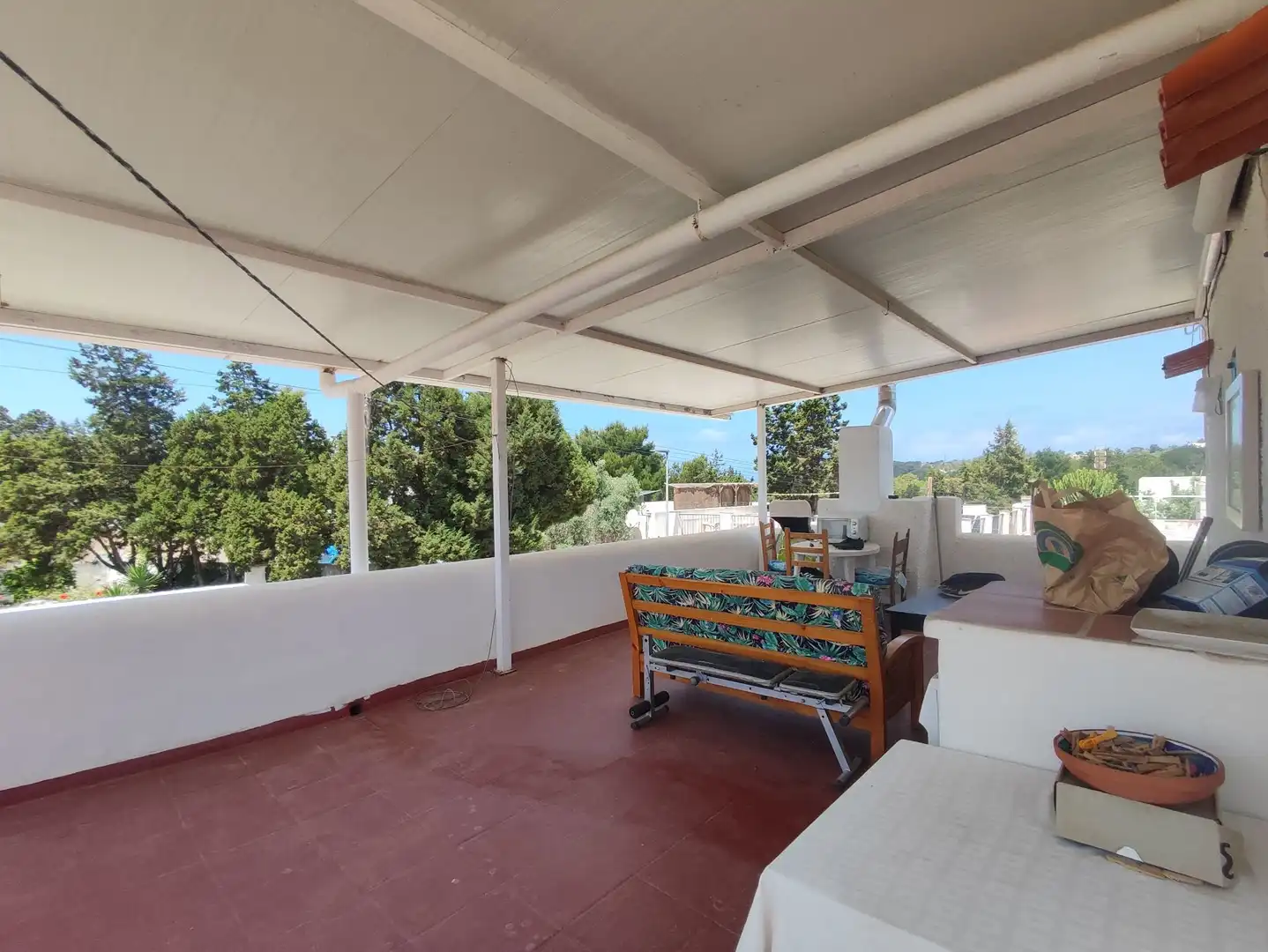 Terrassa de Casa o xalet en venda en Sant Josep de sa Talaia amb Aire condicionat, Calefacció i Terrassa
