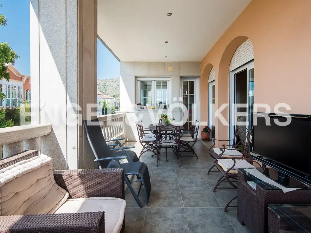 Terraza de Casa o chalet en venta en La Vall d'Uixó con Aire acondicionado, Calefacción y Jardín privado