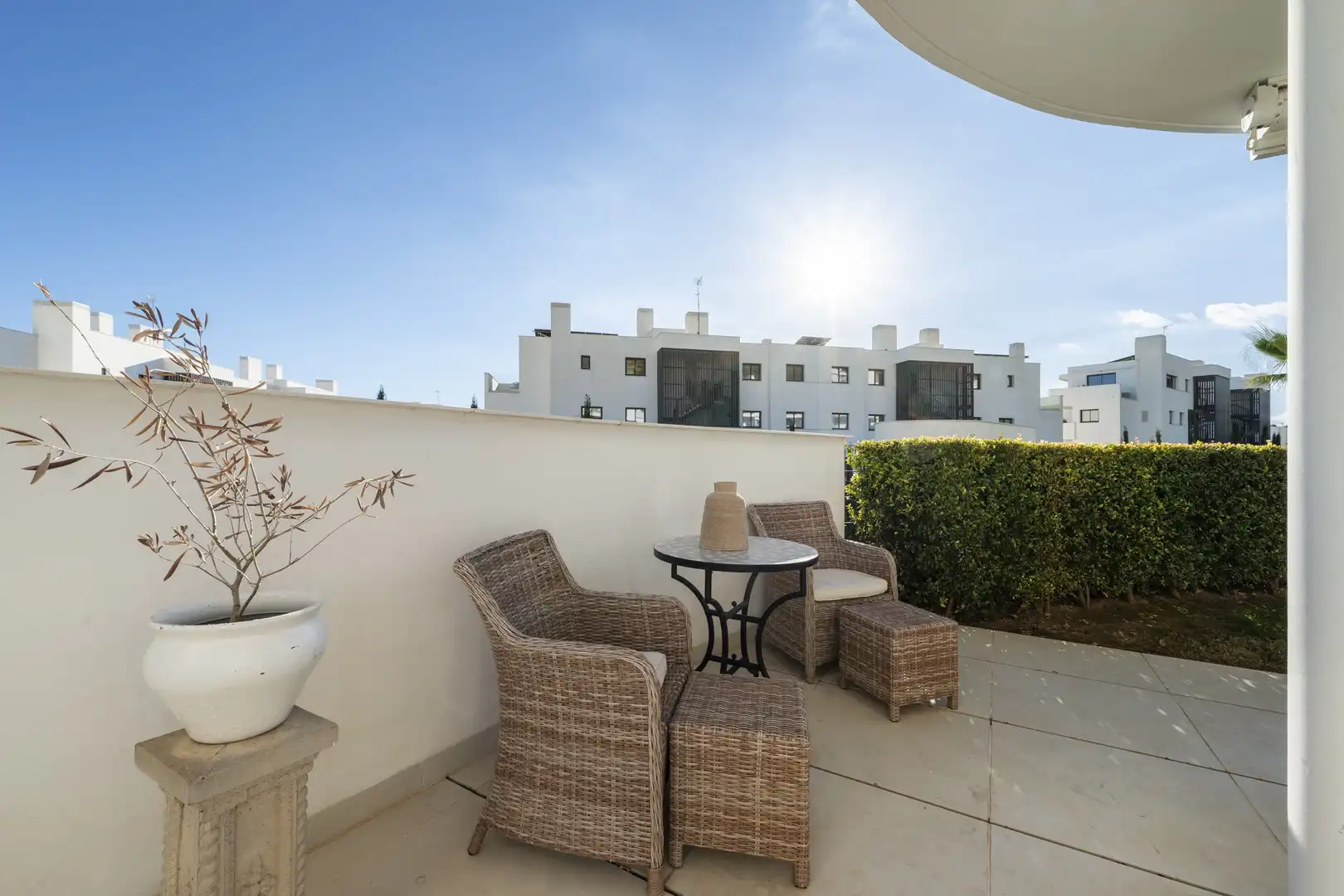 Terrassa de Planta baixa en venda en Fuengirola amb Aire condicionat, Jardí privat i Terrassa