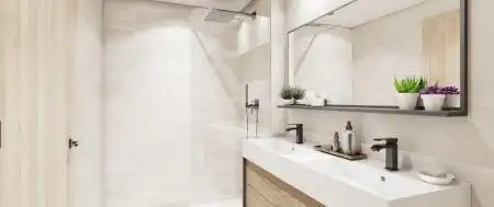Baño de Apartamento en venta en Istán con Terraza