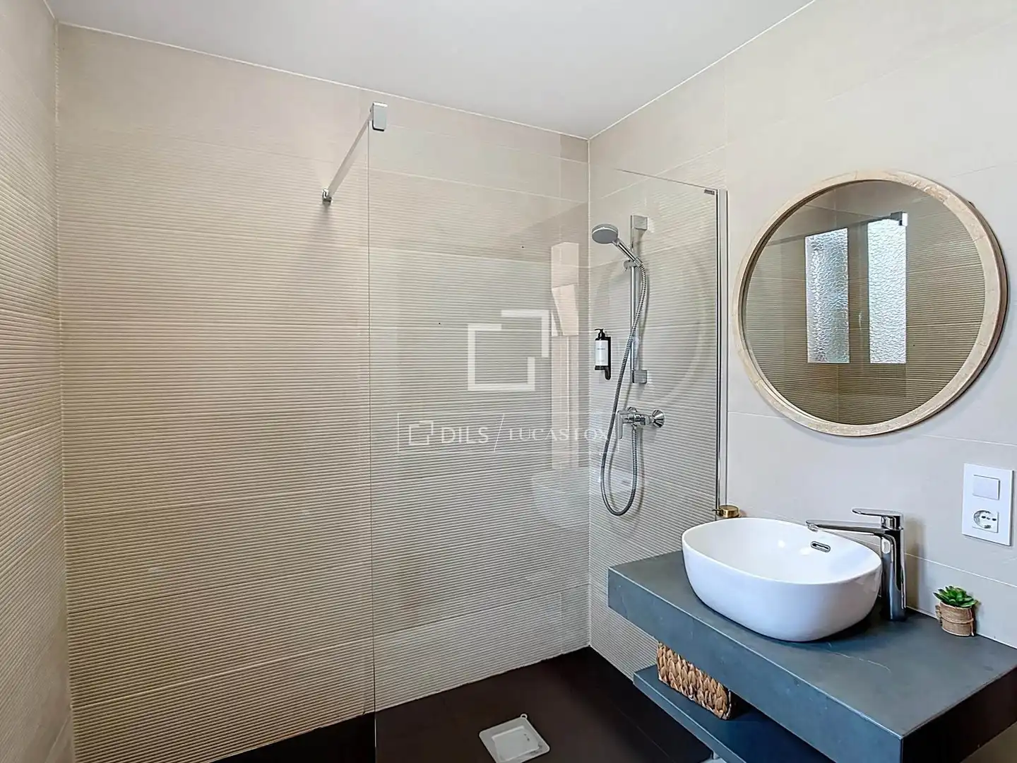Baño de Casa o chalet de alquiler en Lloret de Mar con Aire acondicionado, Calefacción y Jardín privado