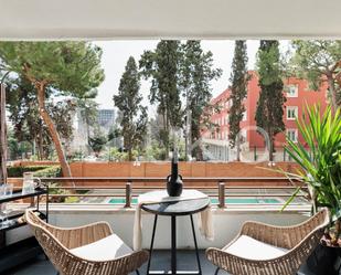 Terrace of Apartment to rent in  Barcelona Capital  with Heating, Terrace and Furnished