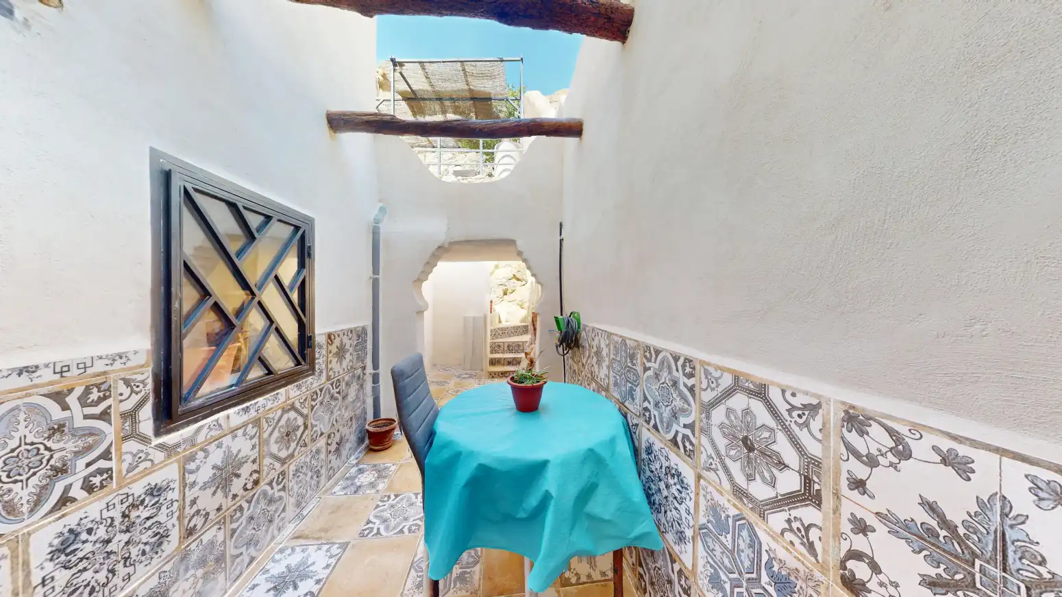 Comedor de Casa adosada en venta en Sax con Jardín privado, Terraza y Trastero