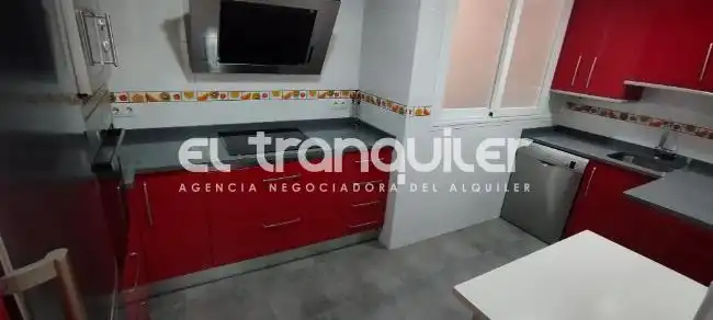 Kitchen of Flat for rent in Alcorcón  with Terrace, Furnished and Washing machine