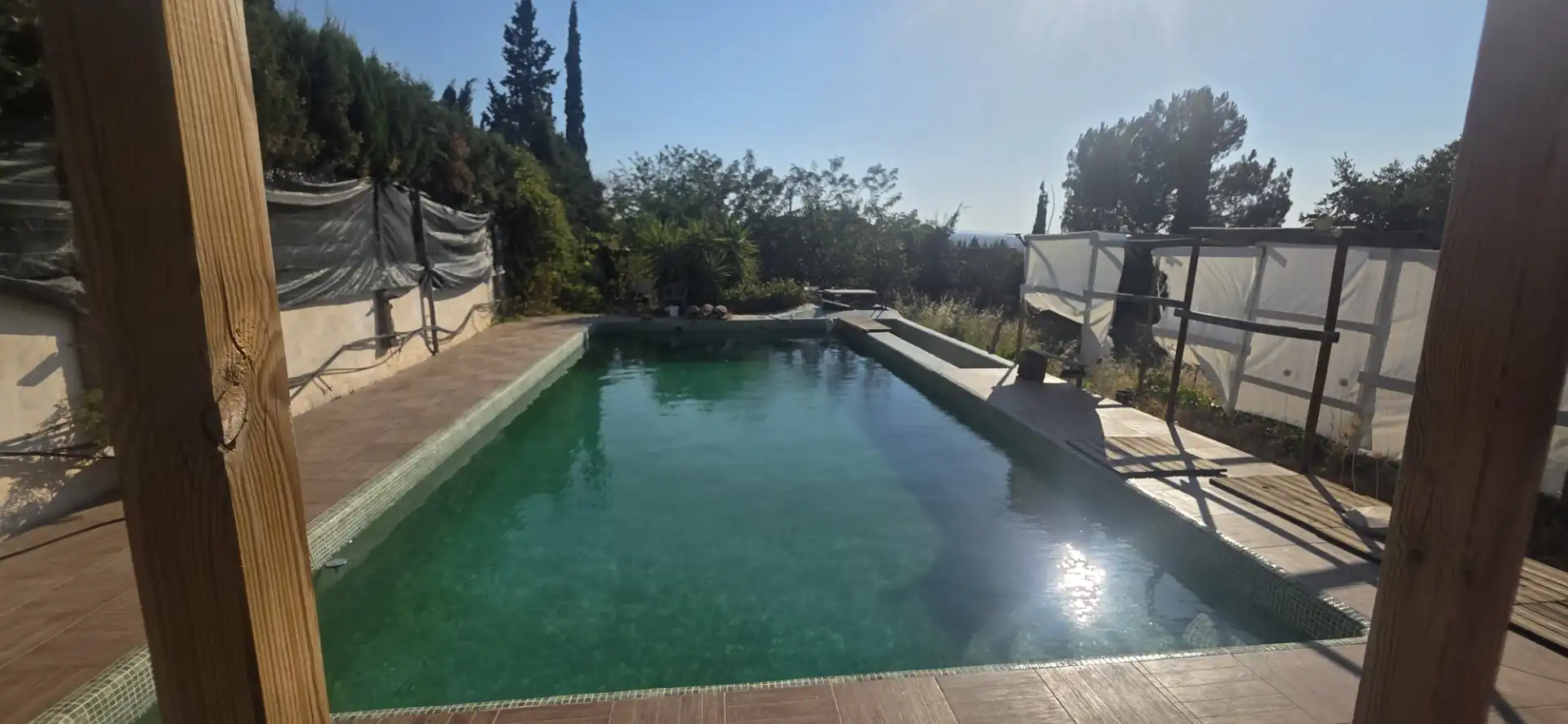 Piscina de Casa o xalet en venda en La Zubia amb Aire condicionat, Terrassa i Piscina