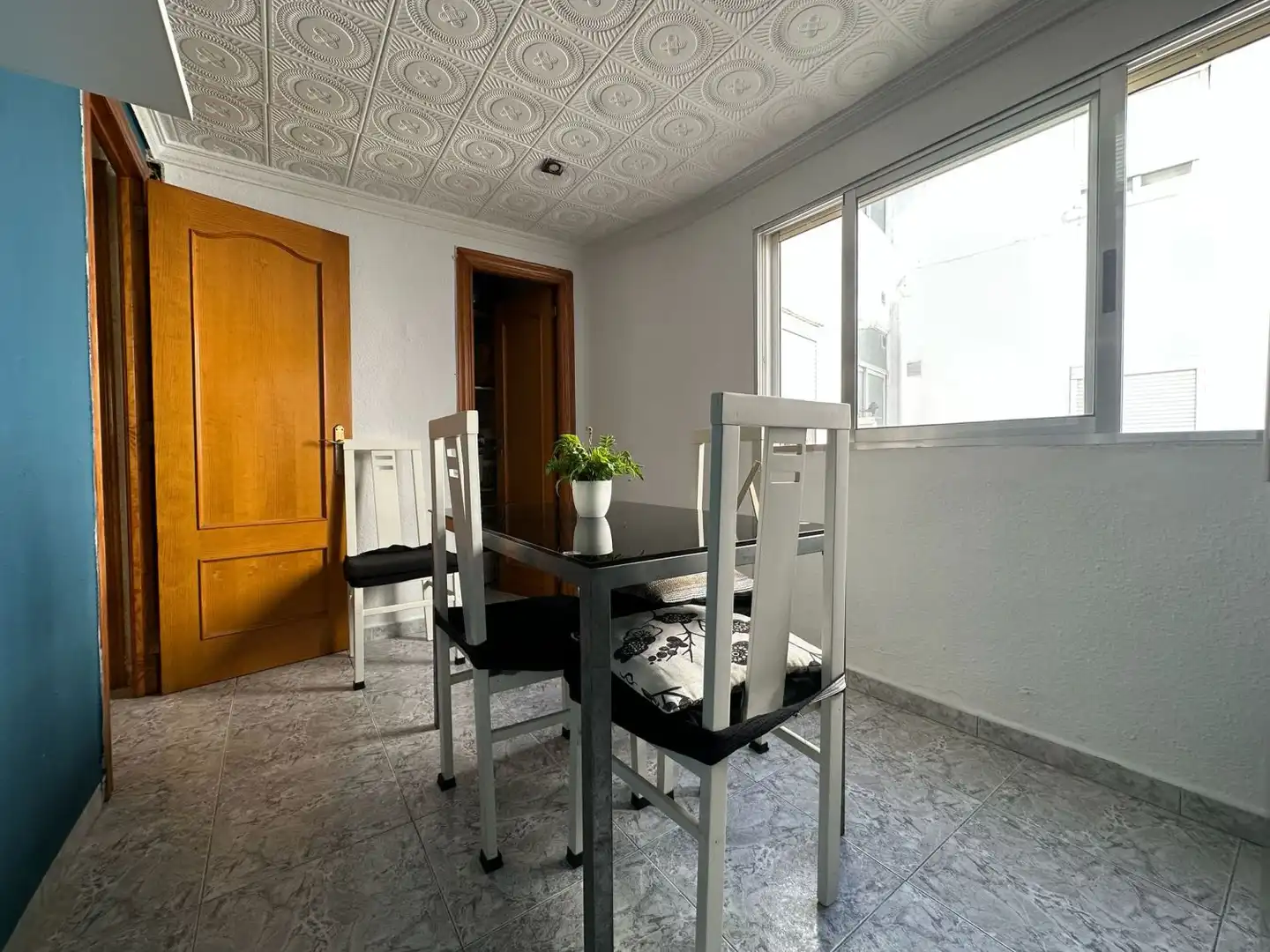 Dining room of Flat for sale in Torrent  with Air Conditioner and Balcony