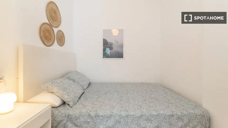 Habitación de Piso para compartir en Barcelona con Aire acondicionado, Calefacción y Amueblado