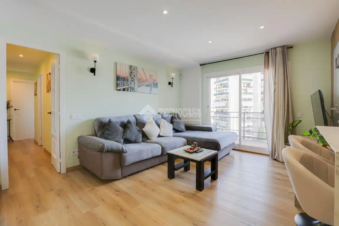 Sala de estar de Piso en venta en Rubí con Balcón