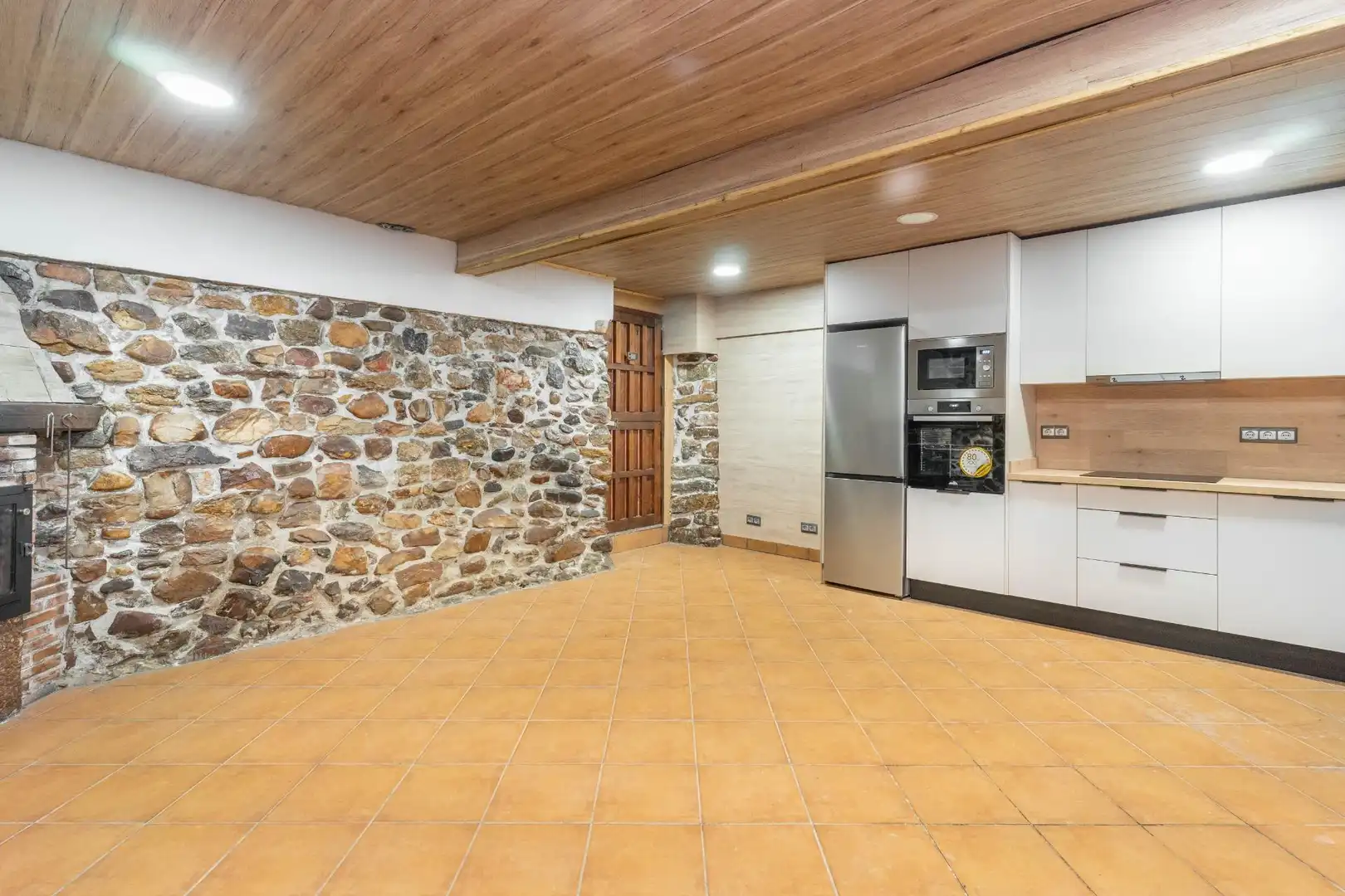 Cocina de Casa o chalet en venta en Grado con Calefacción, Terraza y Trastero