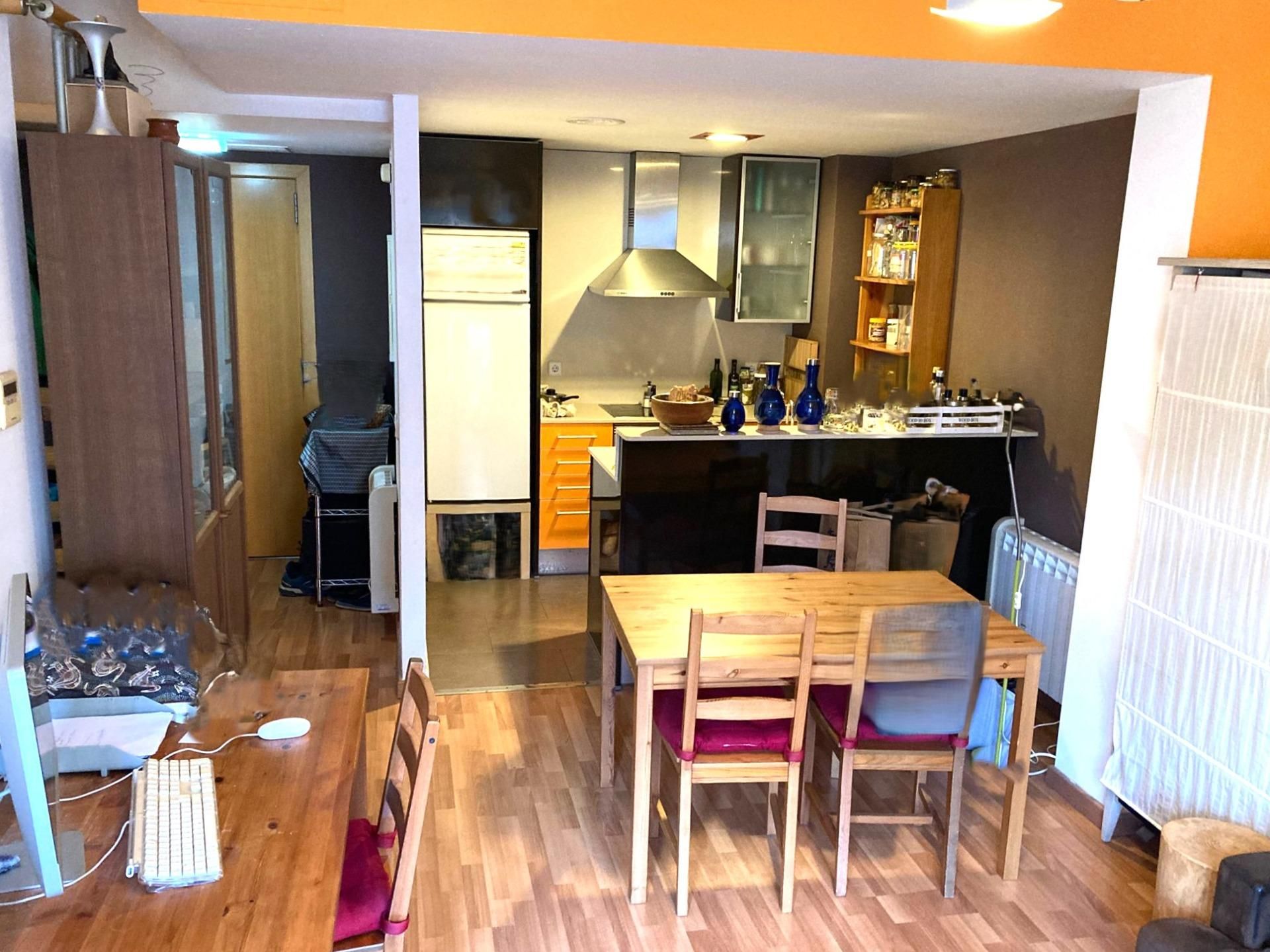 Küche von Dachboden zum verkauf in Arenys de Munt mit Klimaanlage, Parkett und Terrasse