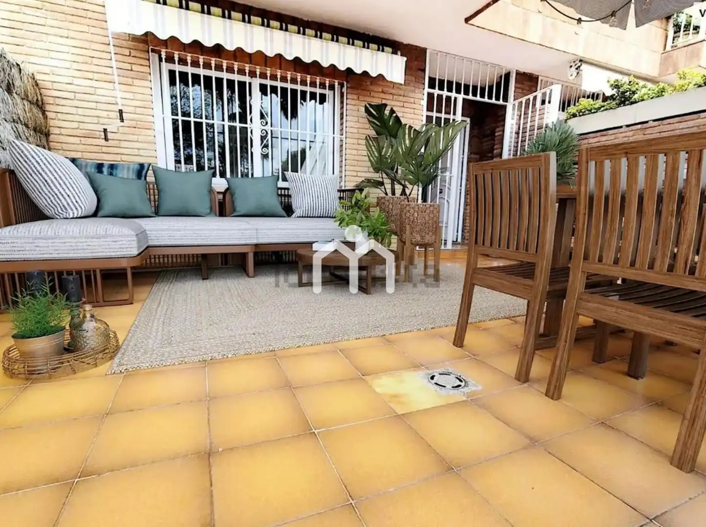 Terraza de Casa adosada en venta en Premià de Dalt con Calefacción, Parquet y Terraza