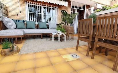 Terrace of Single-family semi-detached for sale in Premià de Dalt  with Heating, Parquet flooring and Terrace