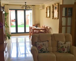 Living room of Single-family semi-detached for sale in  Albacete Capital  with Air Conditioner and Terrace