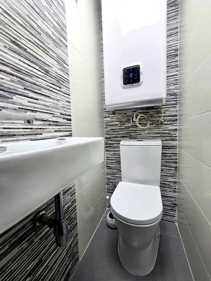 Badezimmer von Wohnungen zum Verkauf in Gandia mit Klimaanlage, Terrasse und Möbliert