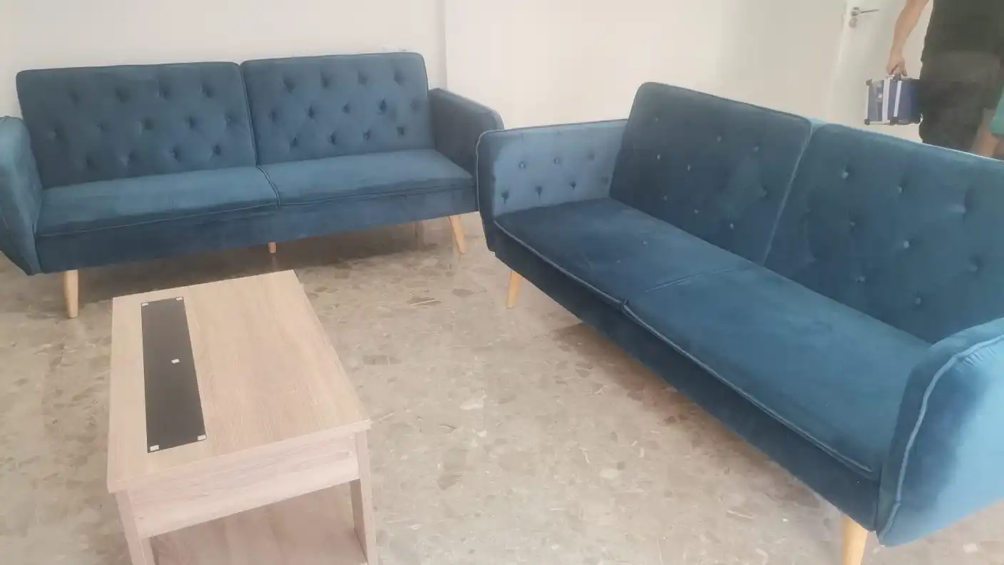 Wohnzimmer von Wohnung zur untervermieten in Almería mit Klimaanlage, Möbliert und Ofen