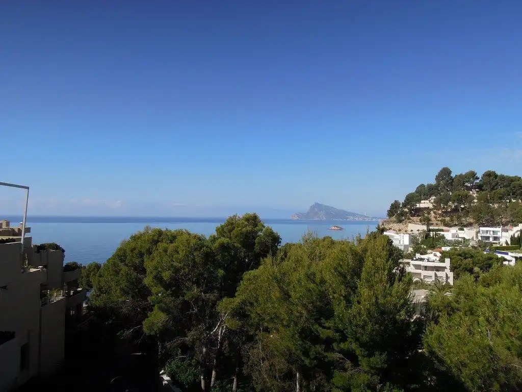 Vista exterior de Apartamento en venta en Altea con Aire acondicionado, Calefacción y Piscina comunitaria