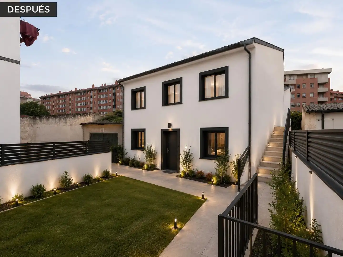 Vista exterior de Casa o chalet en venta en Oviedo 