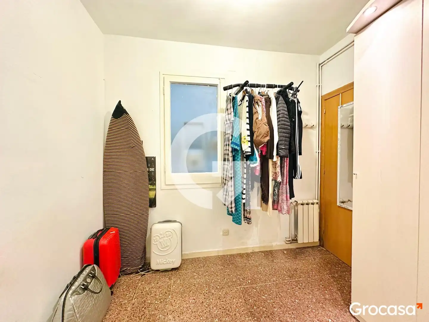 Bedroom of Flat for sale in Barcelona  with Air Conditioner, Heating and Oven