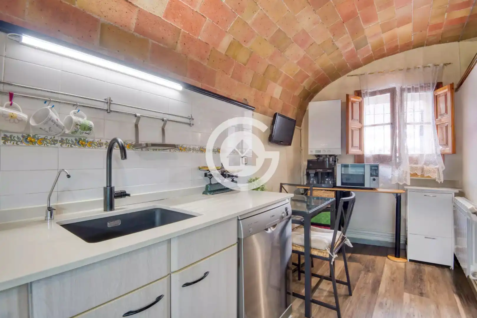 Cocina de Casa adosada en venta en Palafrugell con Calefacción, Parquet y Terraza