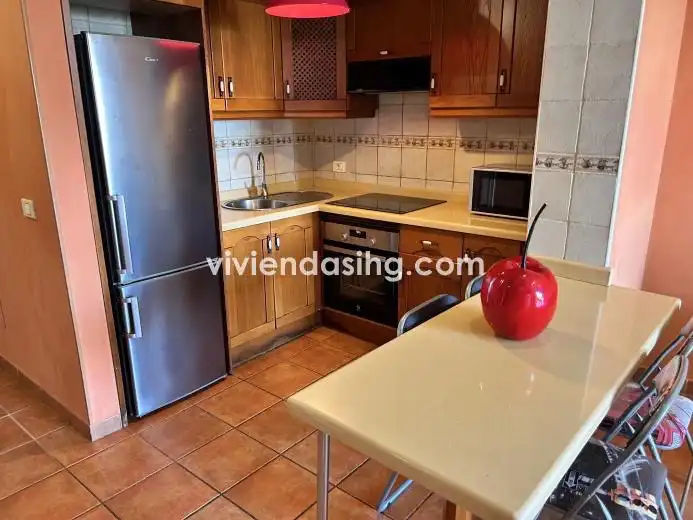 Cocina de Apartamento de alquiler en Santa Úrsula con Terraza, Amueblado y Horno