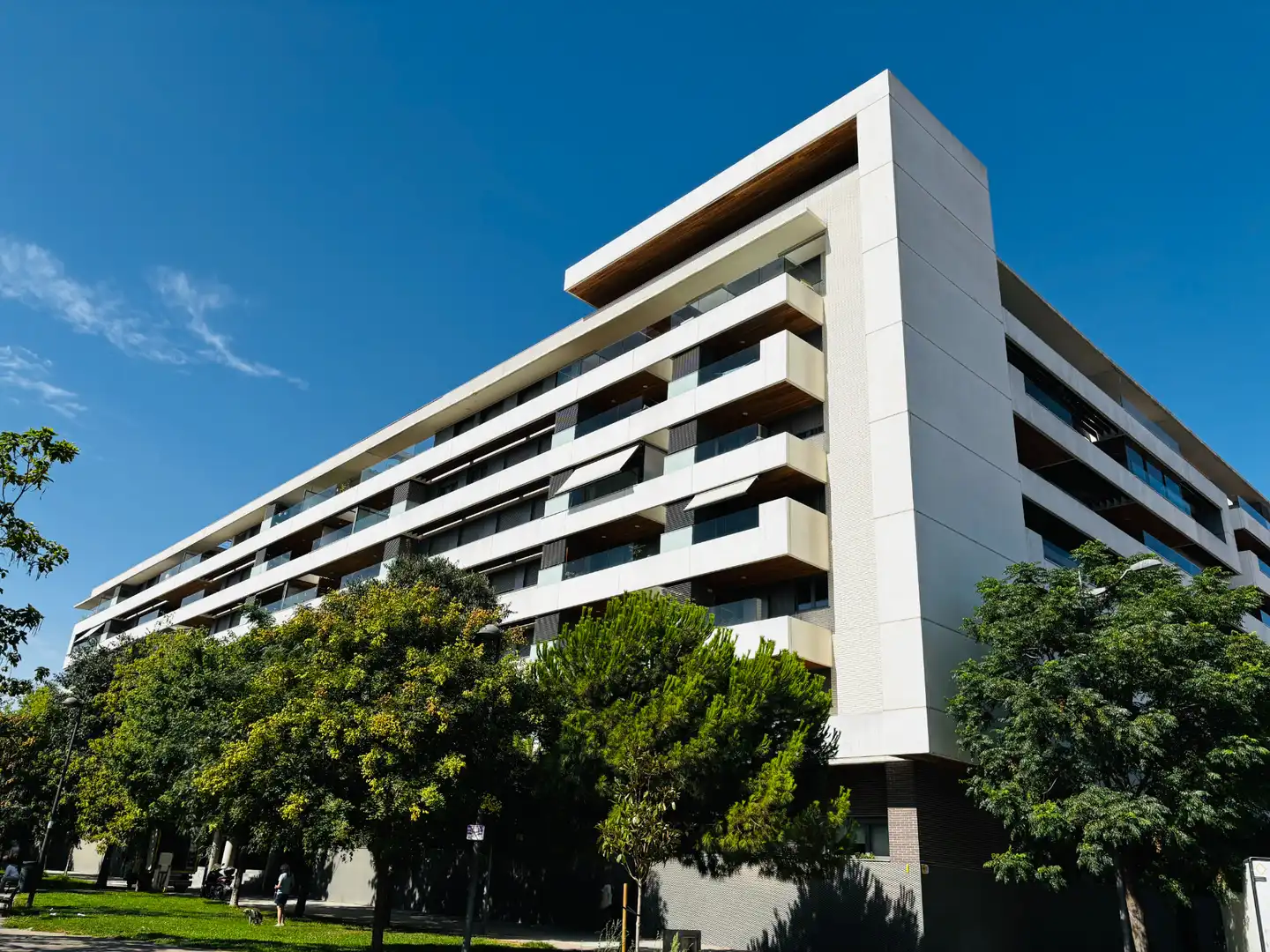 Vista exterior de Piso en venta en Getafe con Aire acondicionado, Calefacción y Jardín privado