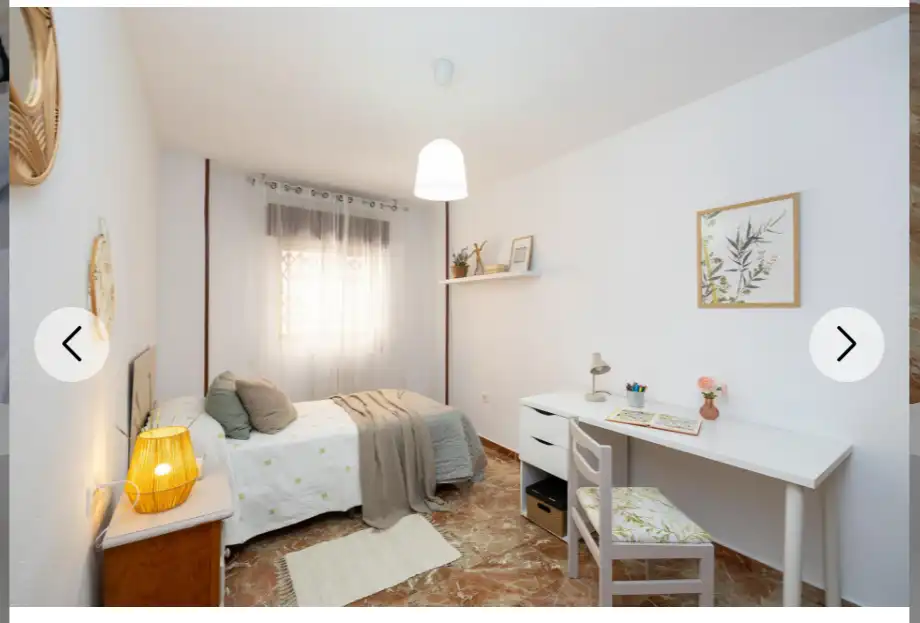 Bedroom of Flat for sale in Granada  with Air Conditioner and Terrace