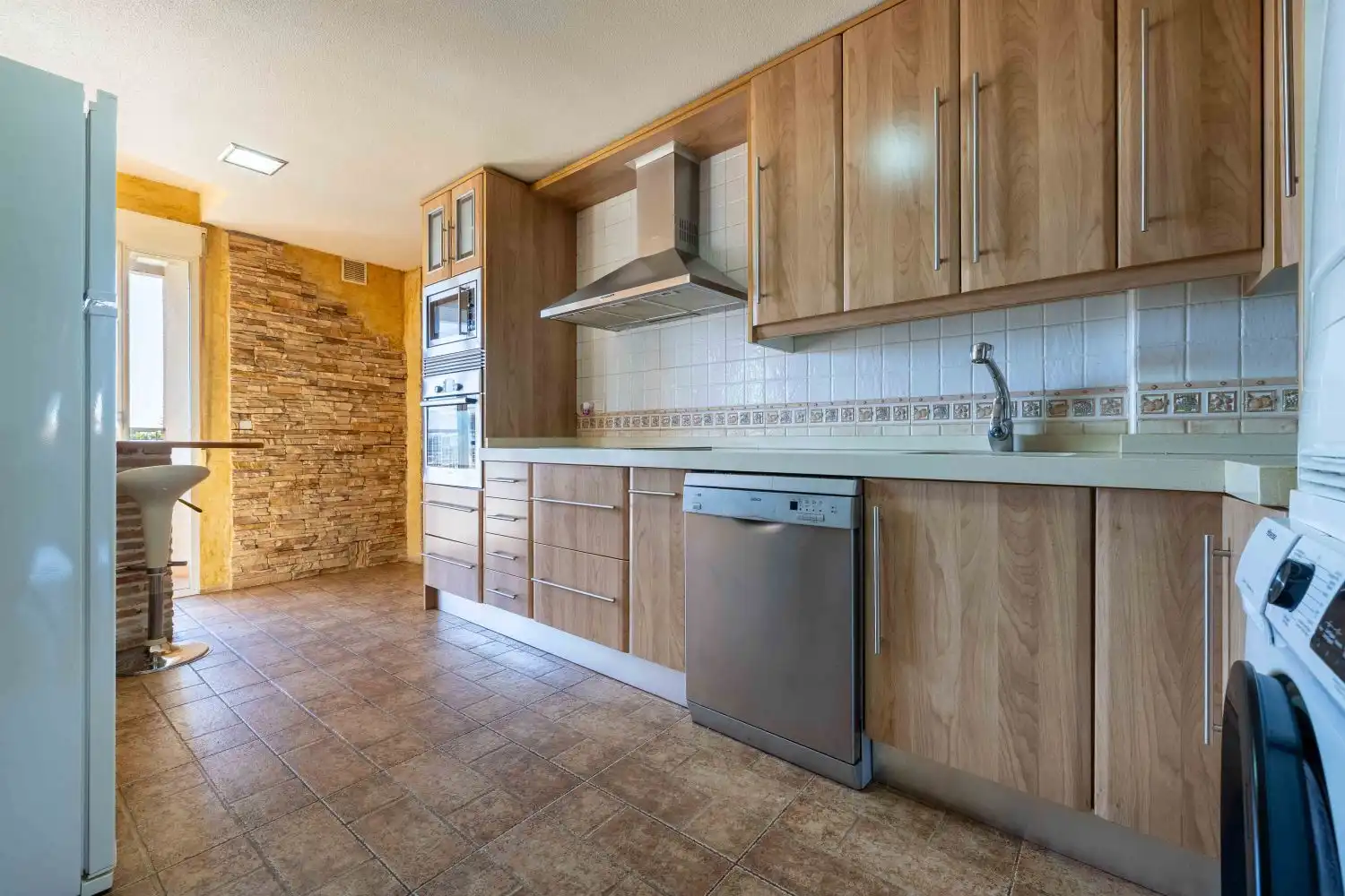 Kitchen of Flat for sale in Murcia  with Air Conditioner, Heating and Furnished