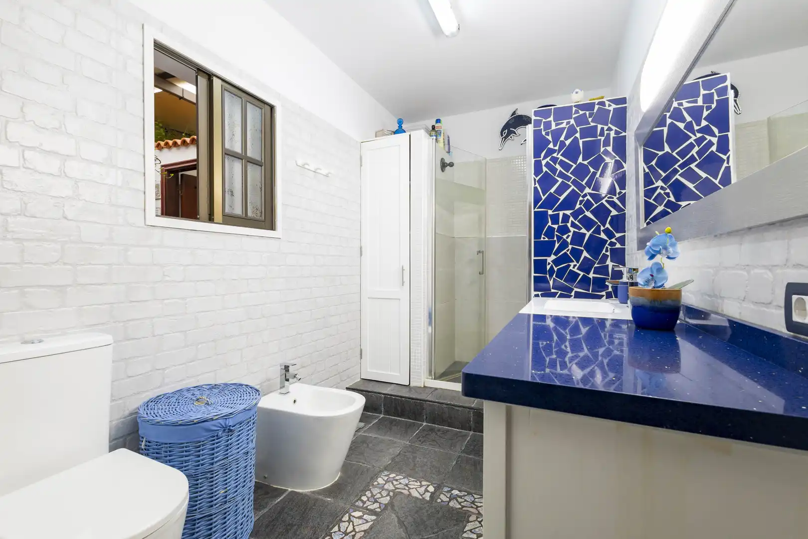 Bathroom of Houses for sale in San Cristóbal de la Laguna  with Storage room