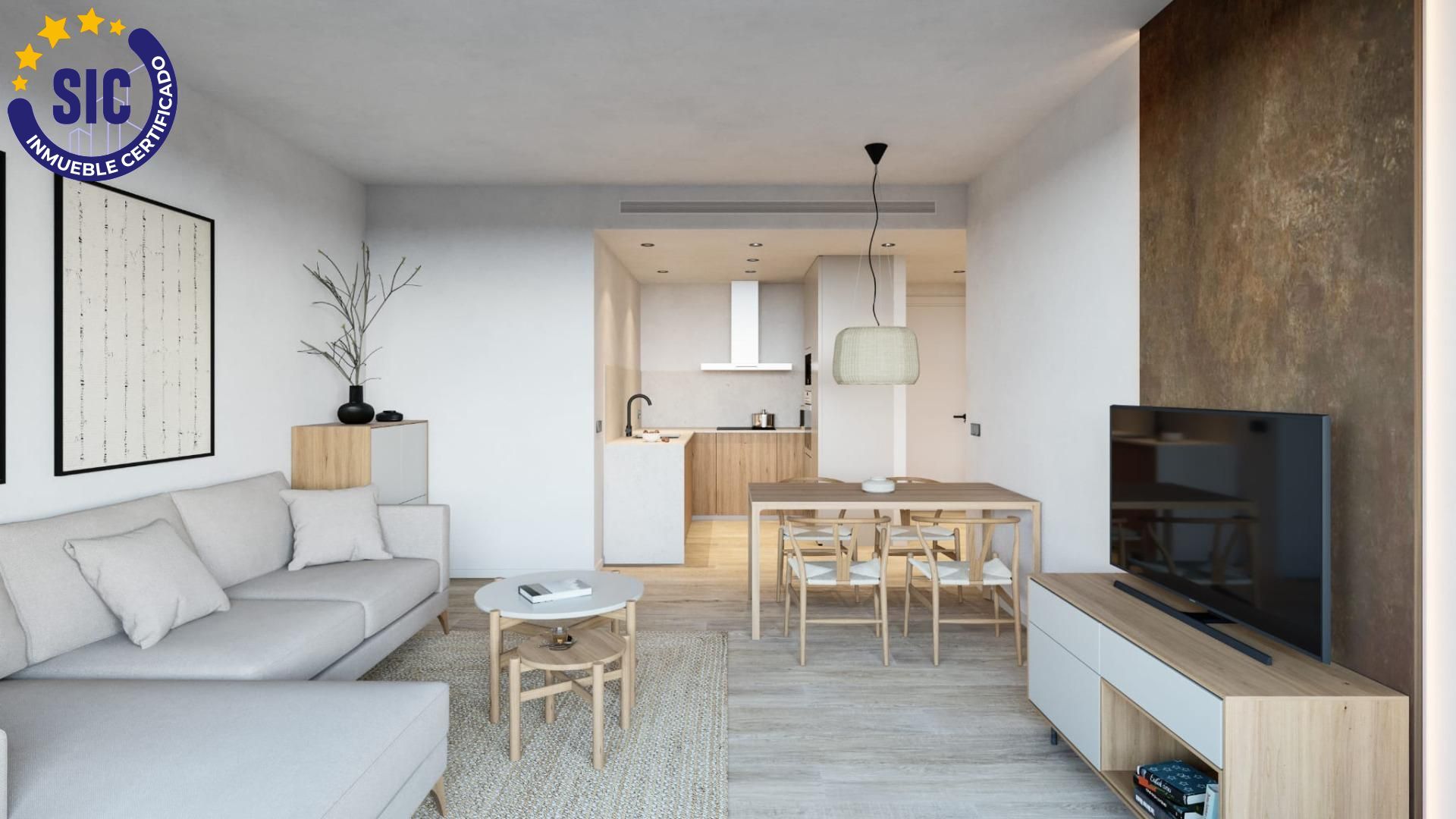 Living room of Flat for sale in Moncofa  with Heating, Terrace and Storage room