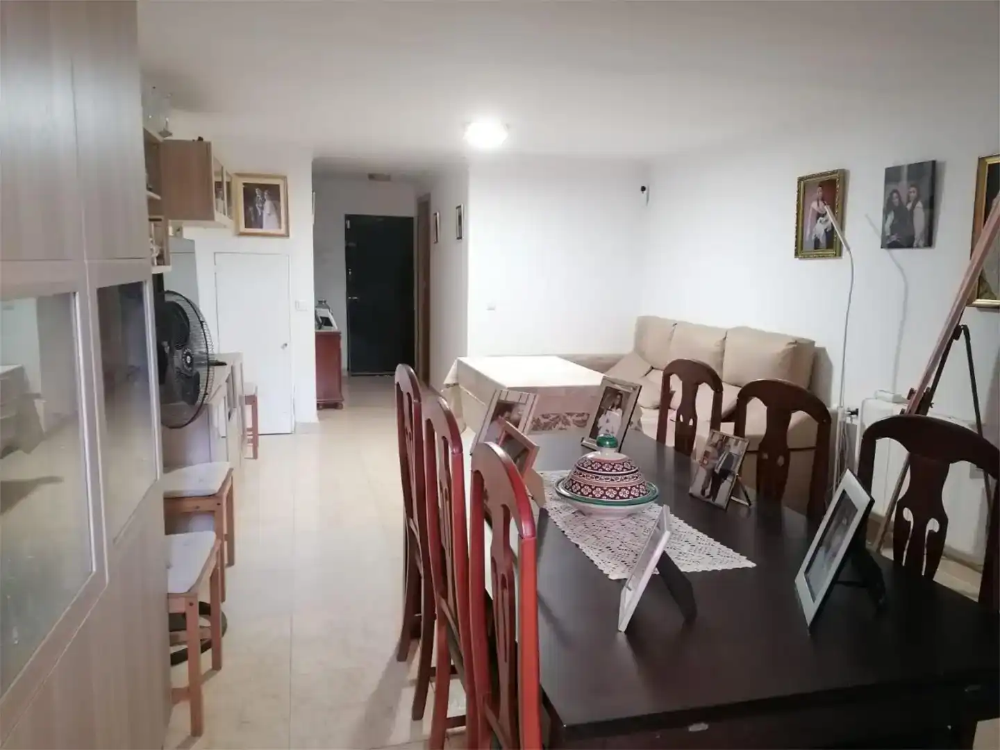 Menjador de Pis per a compartir en Alcalá del Río amb Aire condicionat i Moblat