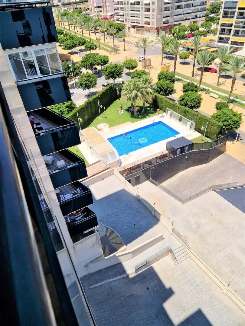 Schwimmbecken von Wohnung zum Verkauf in Villajoyosa / La Vila Joiosa mit Terrasse, Möbliert und Gemeinschaftspool