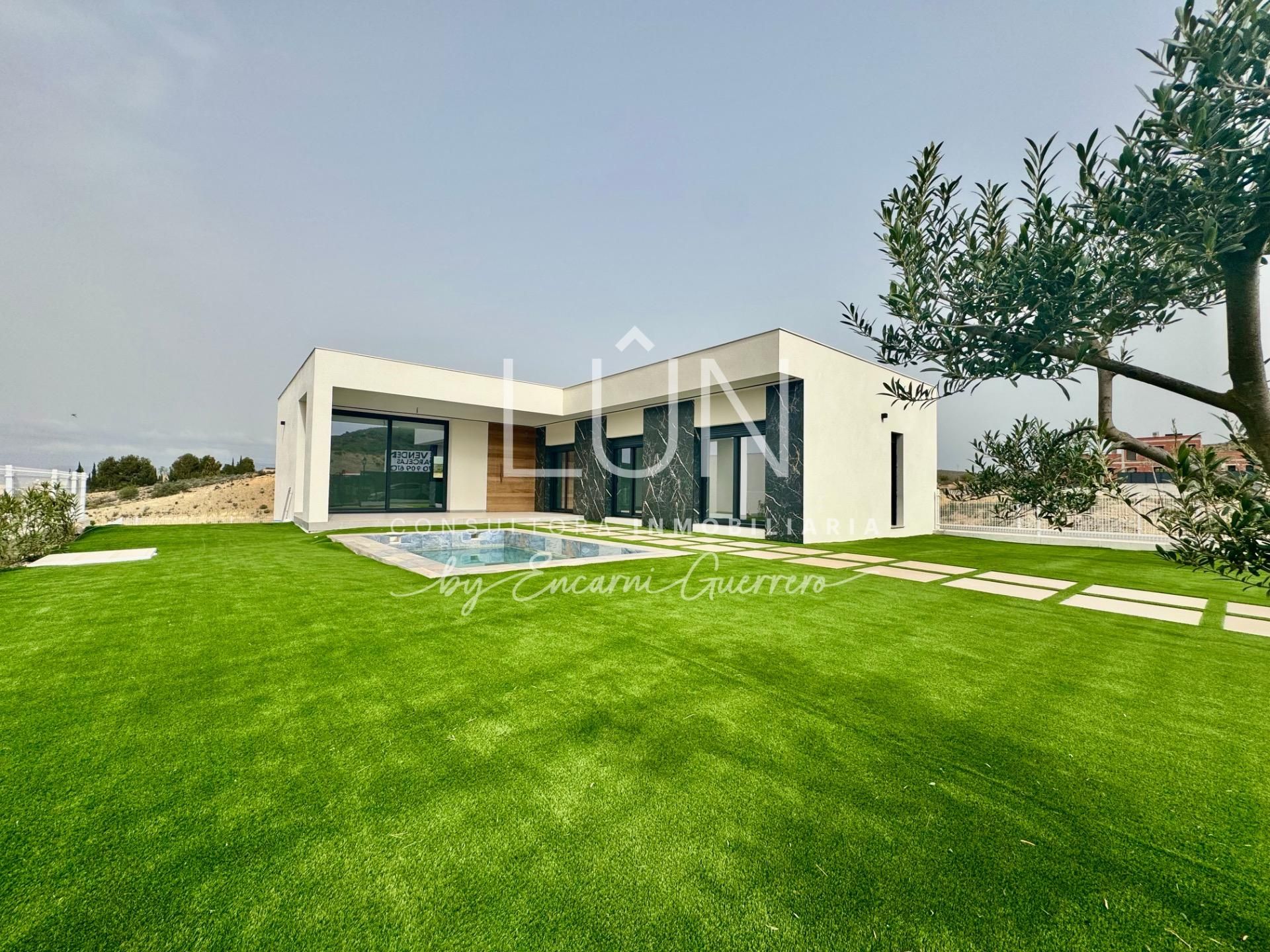 Vista exterior de Casa o chalet de alquiler en Molina de Segura con Aire acondicionado, Jardín privado y Trastero