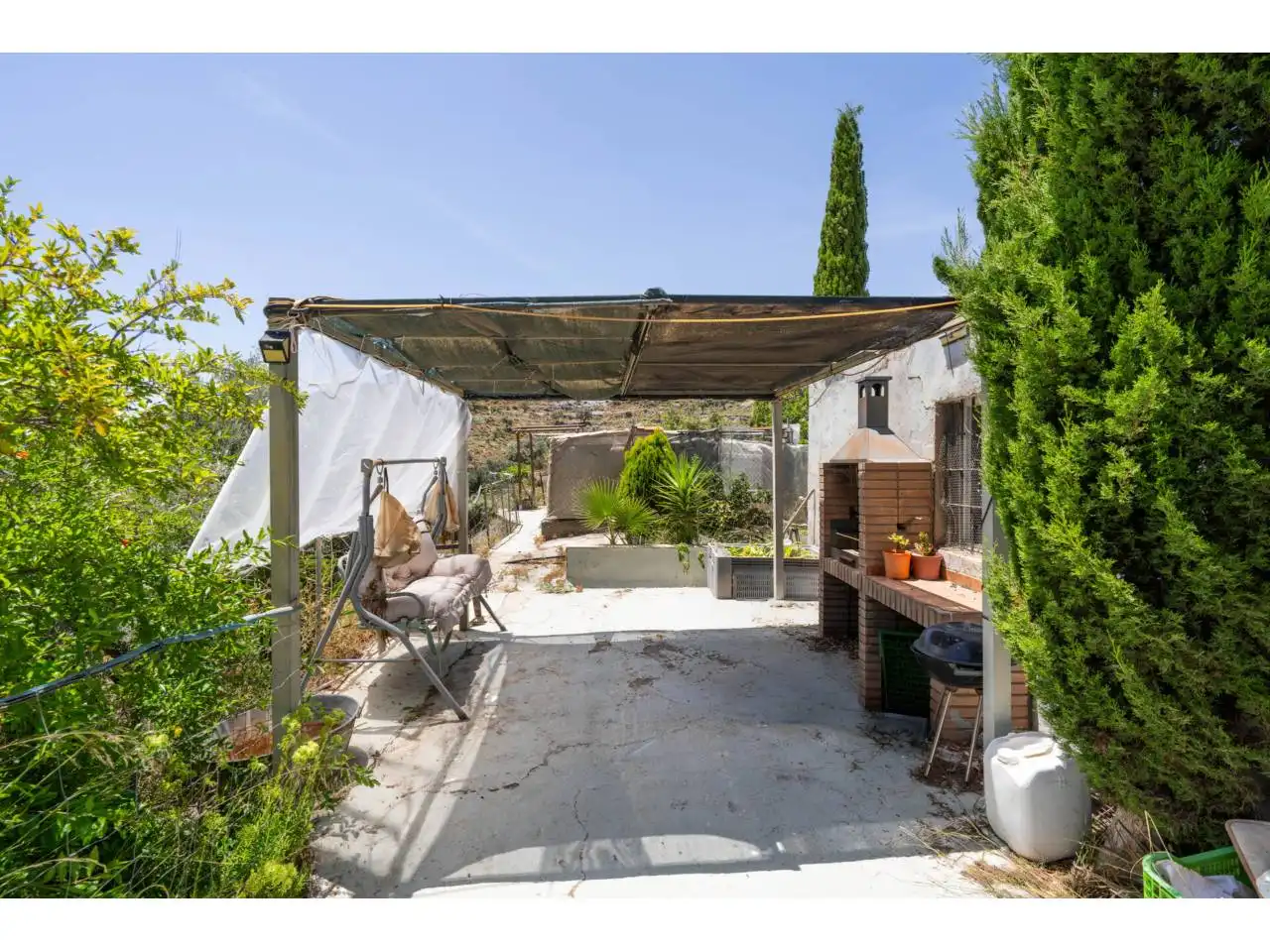 Terraza de Finca rústica en venta en Felix con Jardín privado, Terraza y Amueblado