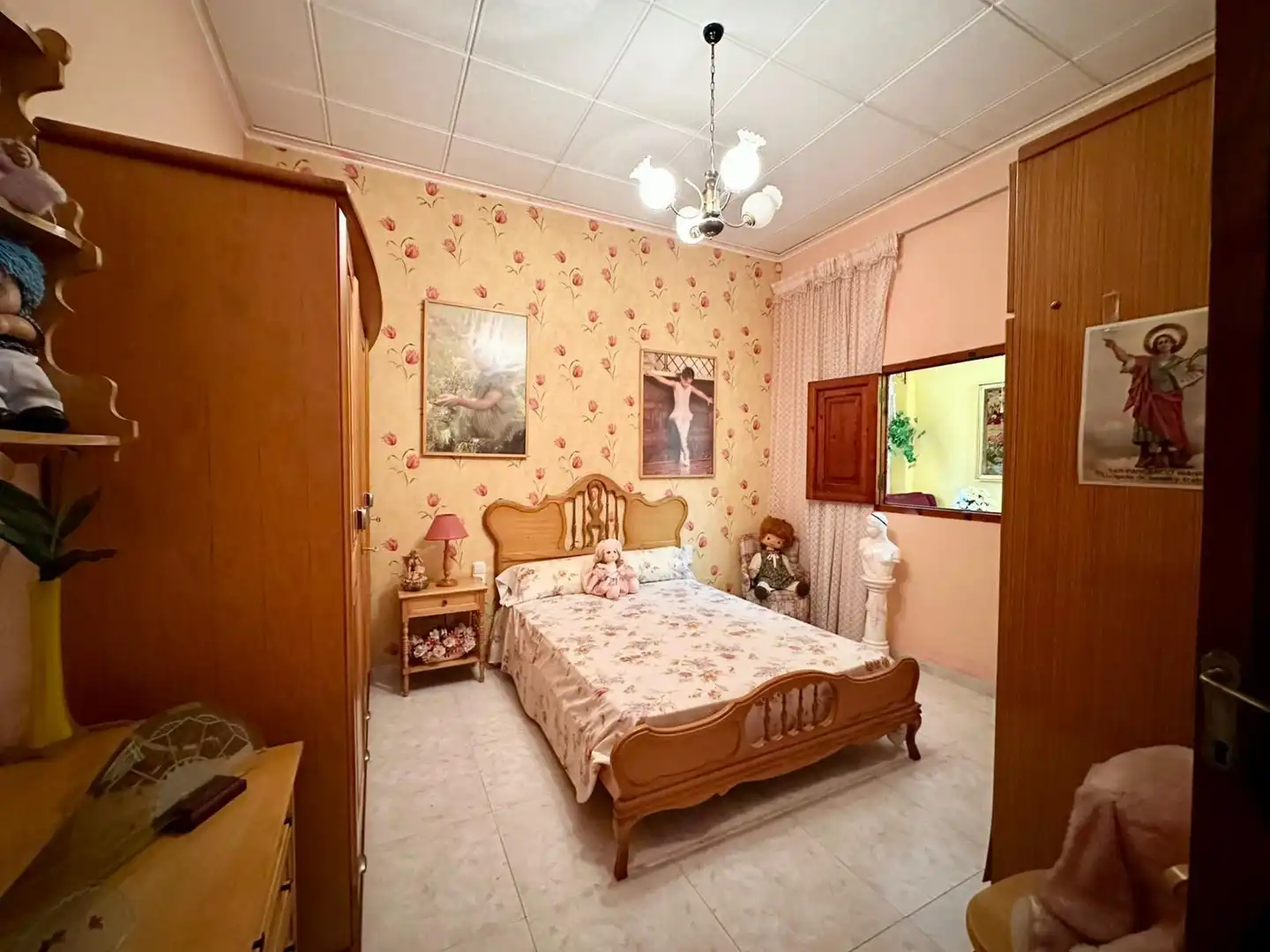 Habitación de Casa o chalet en venta en Alberic con Terraza, Trastero y Amueblado