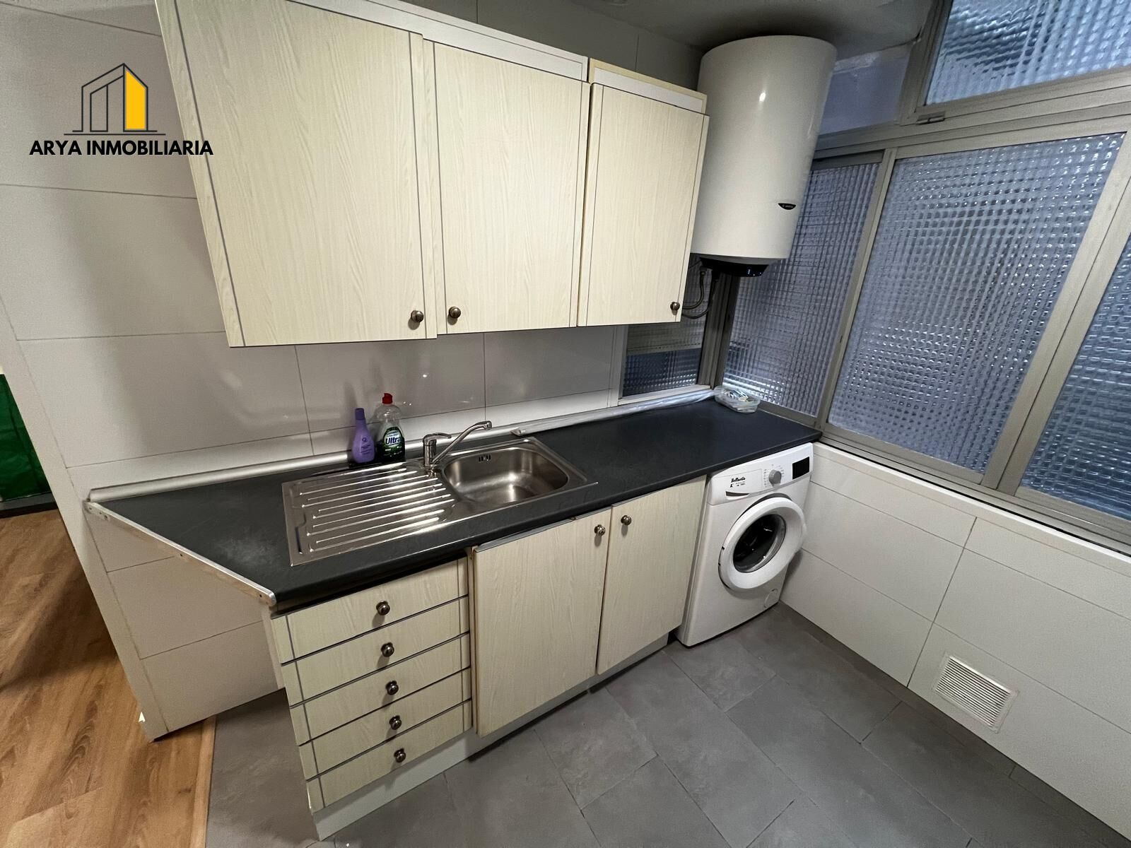 Cocina de Piso de alquiler en Alcorcón con Terraza