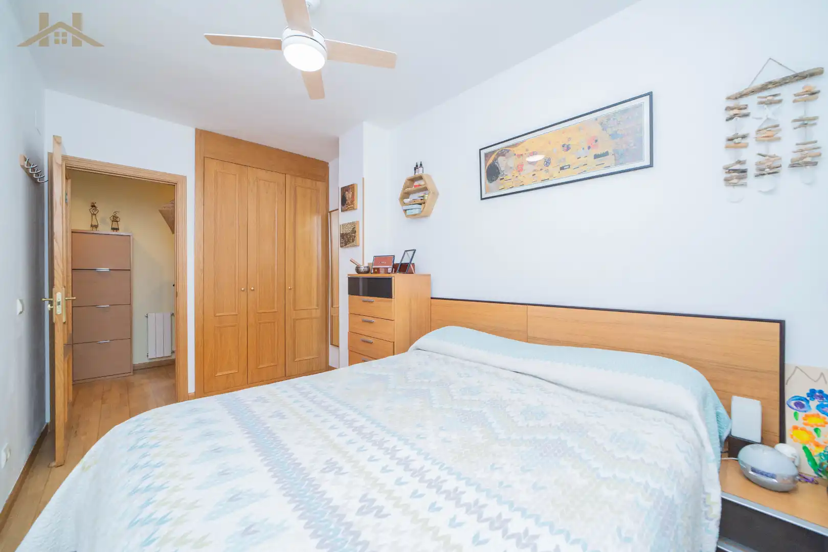 Bedroom of Flat for sale in Villanueva del Pardillo  with Air Conditioner, Heating and Terrace