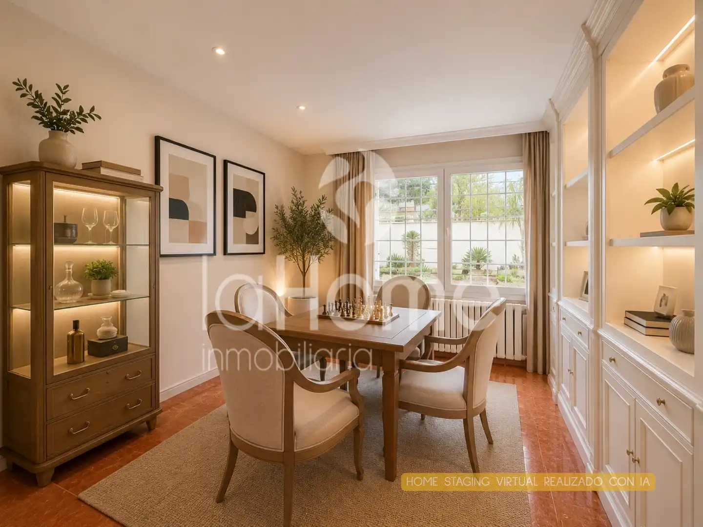 Comedor de Casa o chalet en venta en Paterna con Aire acondicionado, Calefacción y Jardín privado