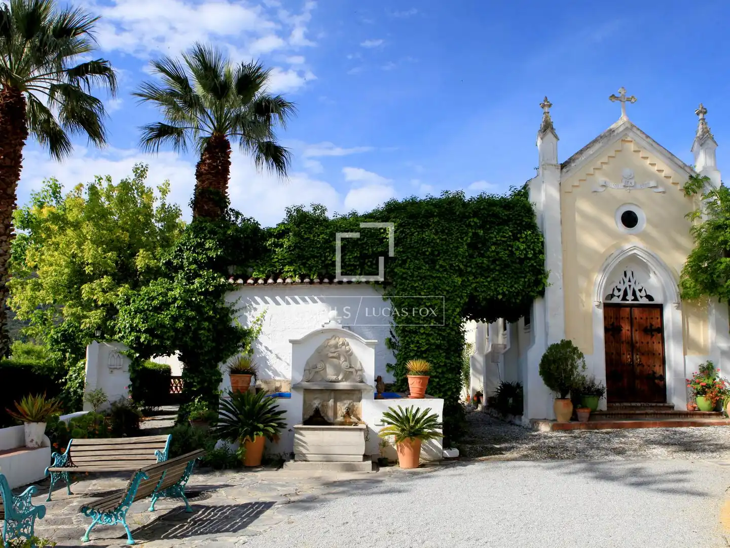 Jardín de Finca rústica en venta en Otívar con Aire acondicionado, Jardín privado y Terraza