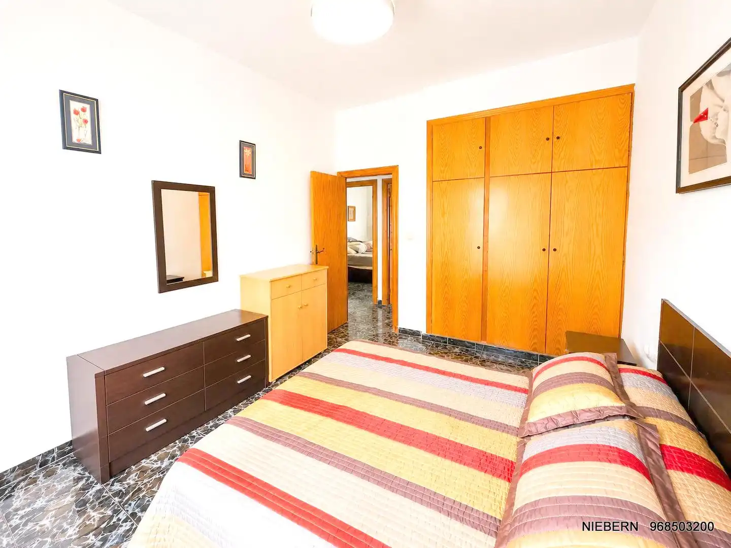 Dormitori de Casa o xalet en venda en Cartagena amb Aire condicionat, Jardí privat i Terrassa