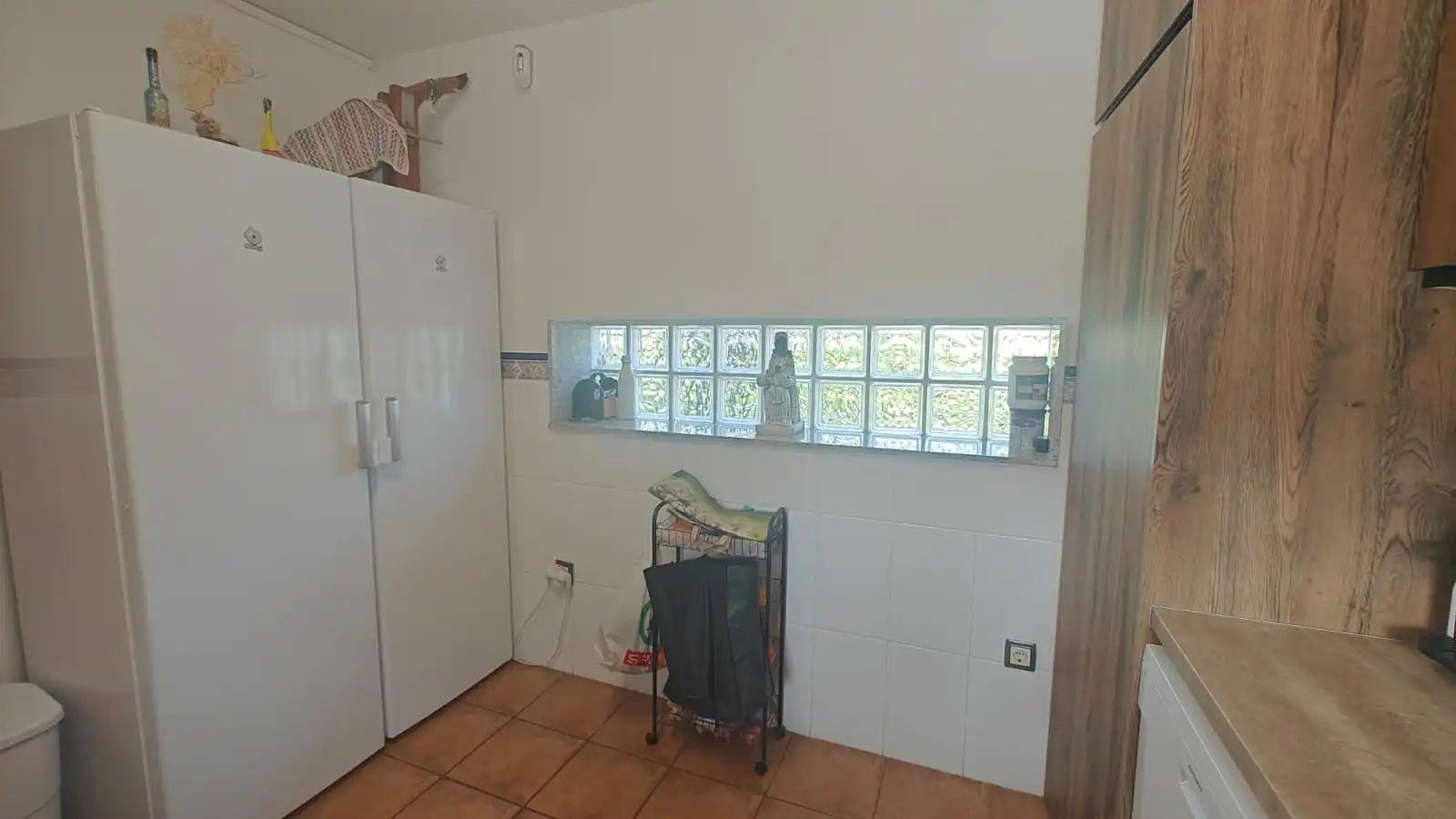 Cocina de Casa o chalet en venta en Cunit con Aire acondicionado y Jardín privado
