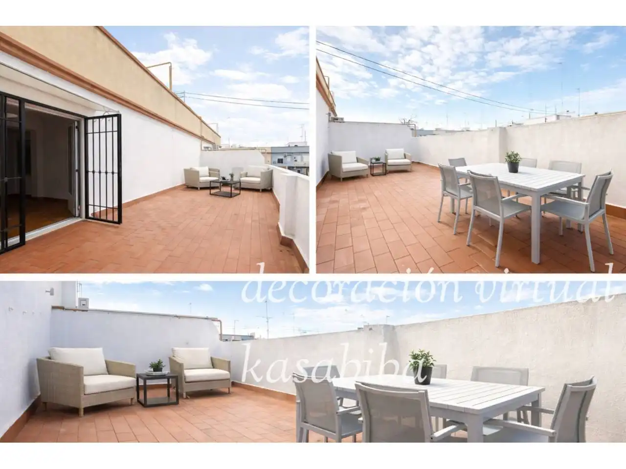 Terraza de Ático en venta en Valencia con Terraza