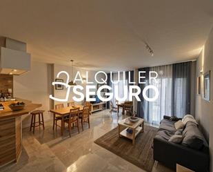 Sala d'estar de Àtic de lloguer en Mijas amb Terrassa i Moblat