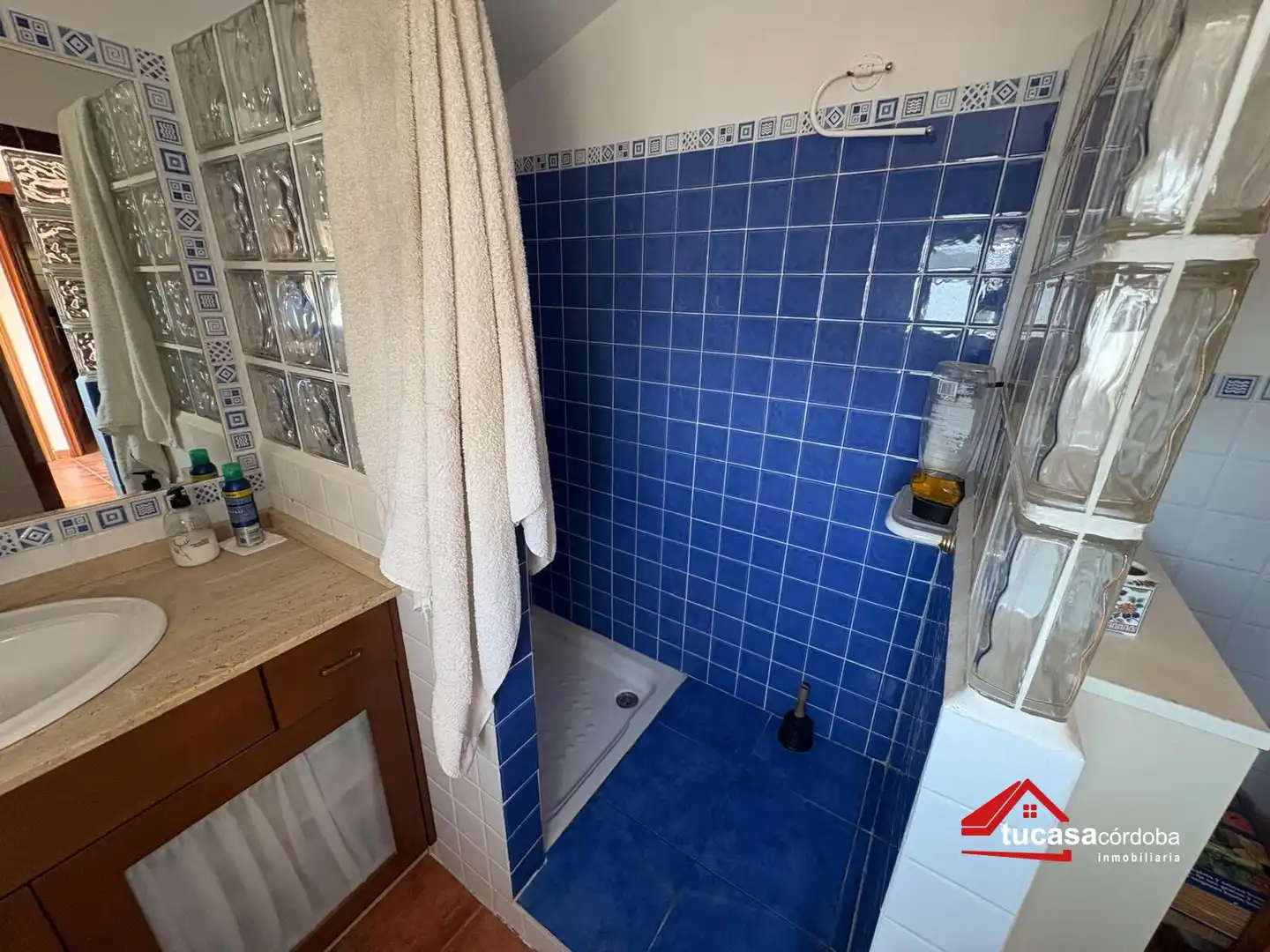 Baño de Finca rústica en venta en Córdoba con Aire acondicionado, Terraza y Trastero