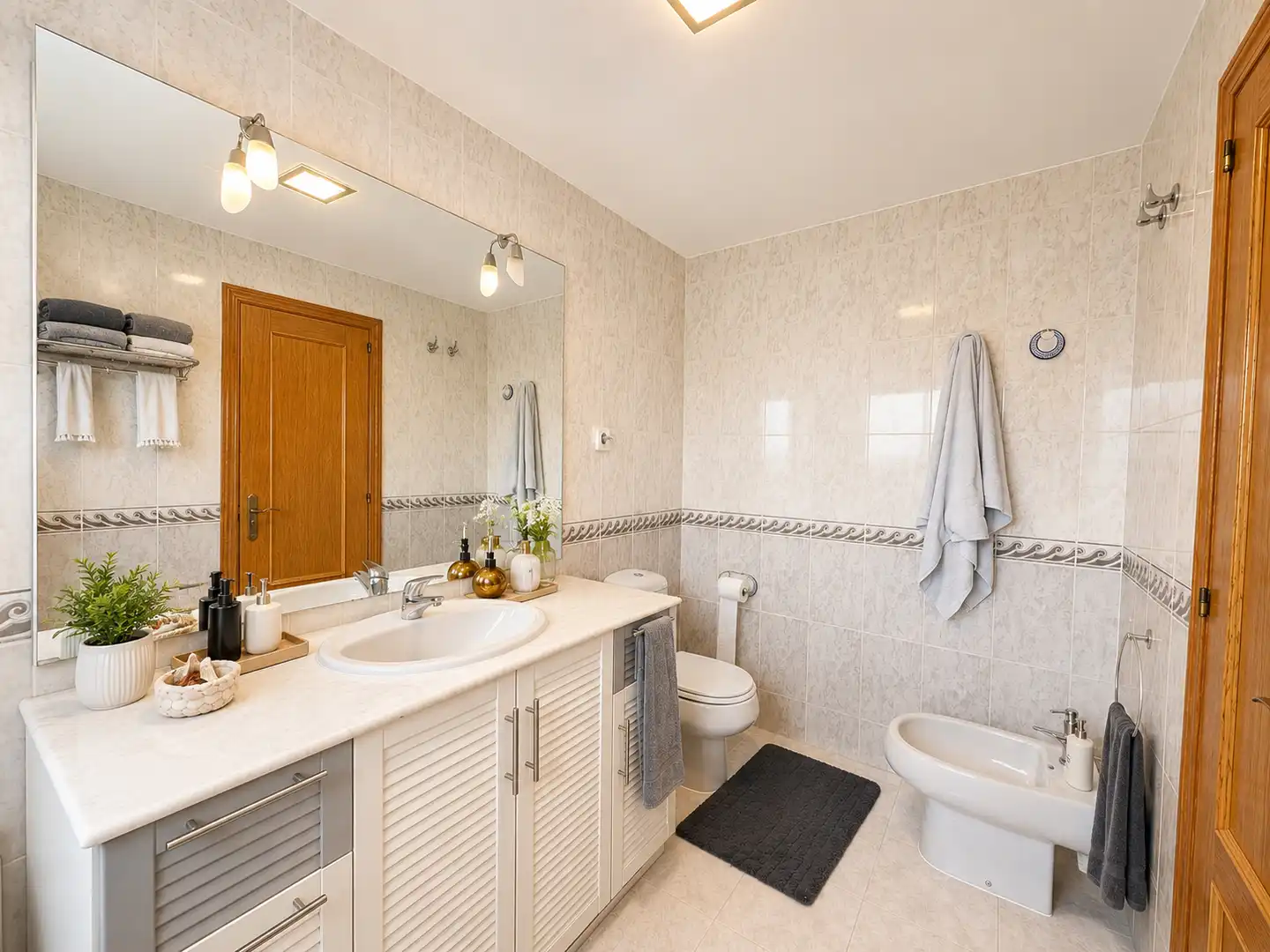 Baño de Casa adosada en venta en Torrelodones con Piscina comunitaria
