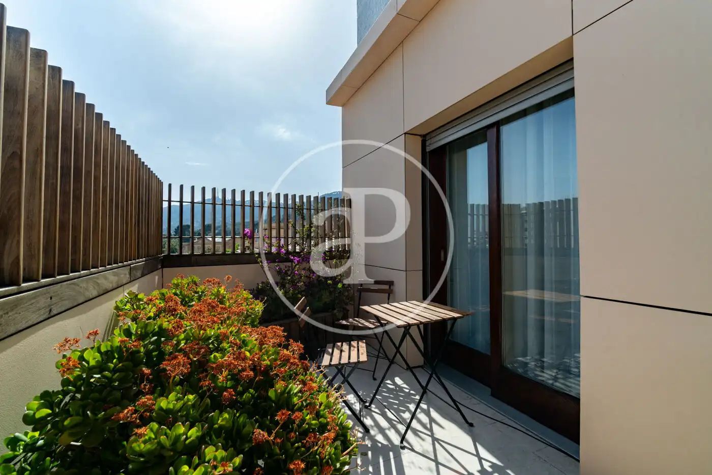 Terraza de Piso de alquiler en Barcelona con Aire acondicionado, Calefacción y Terraza