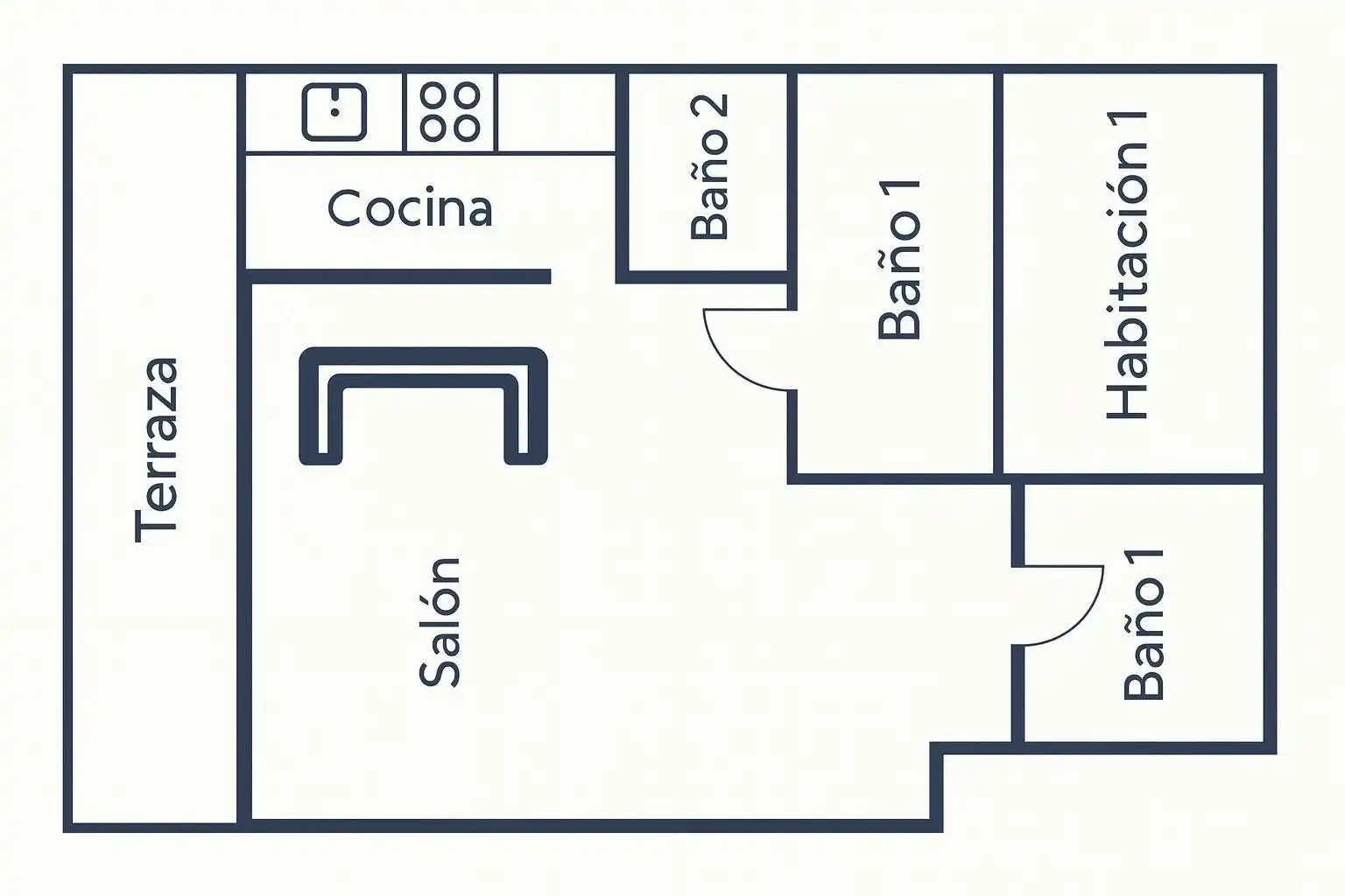 Wohnung zum Verkauf in L'Escala mit Heizung, Terrasse und Balkon