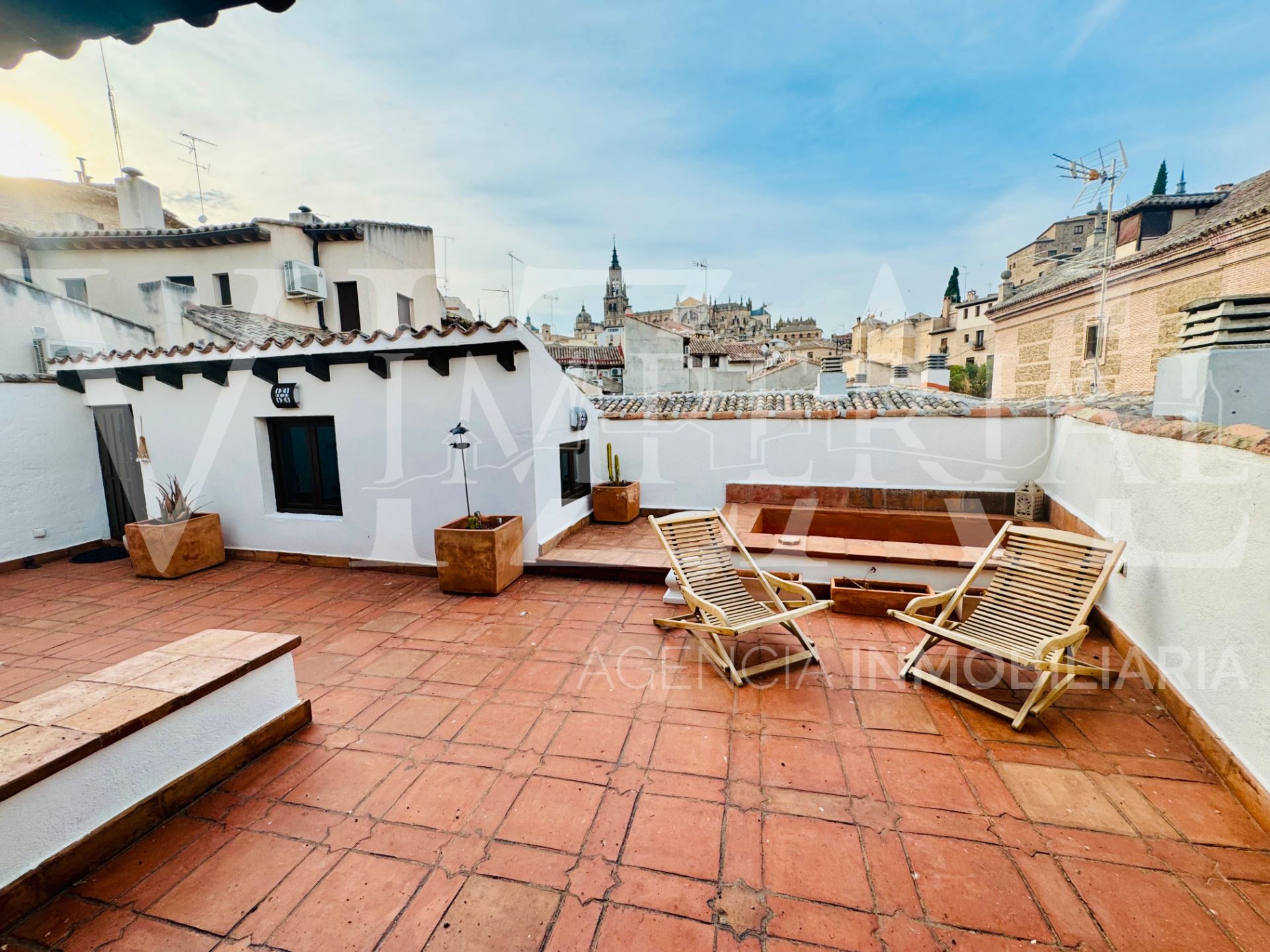 Terrace of Flat for sale in  Toledo Capital  with Air Conditioner, Heating and Terrace
