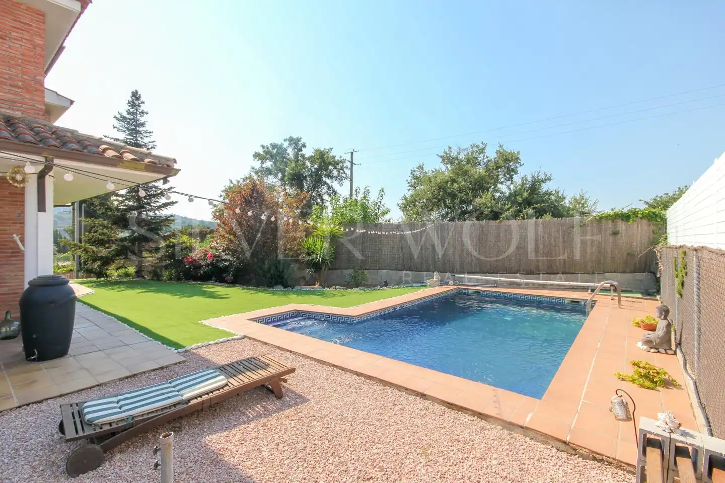 Piscina de Casa adosada en venda en Sant Quirze del Vallès amb Calefacció, Jardí privat i Parquet