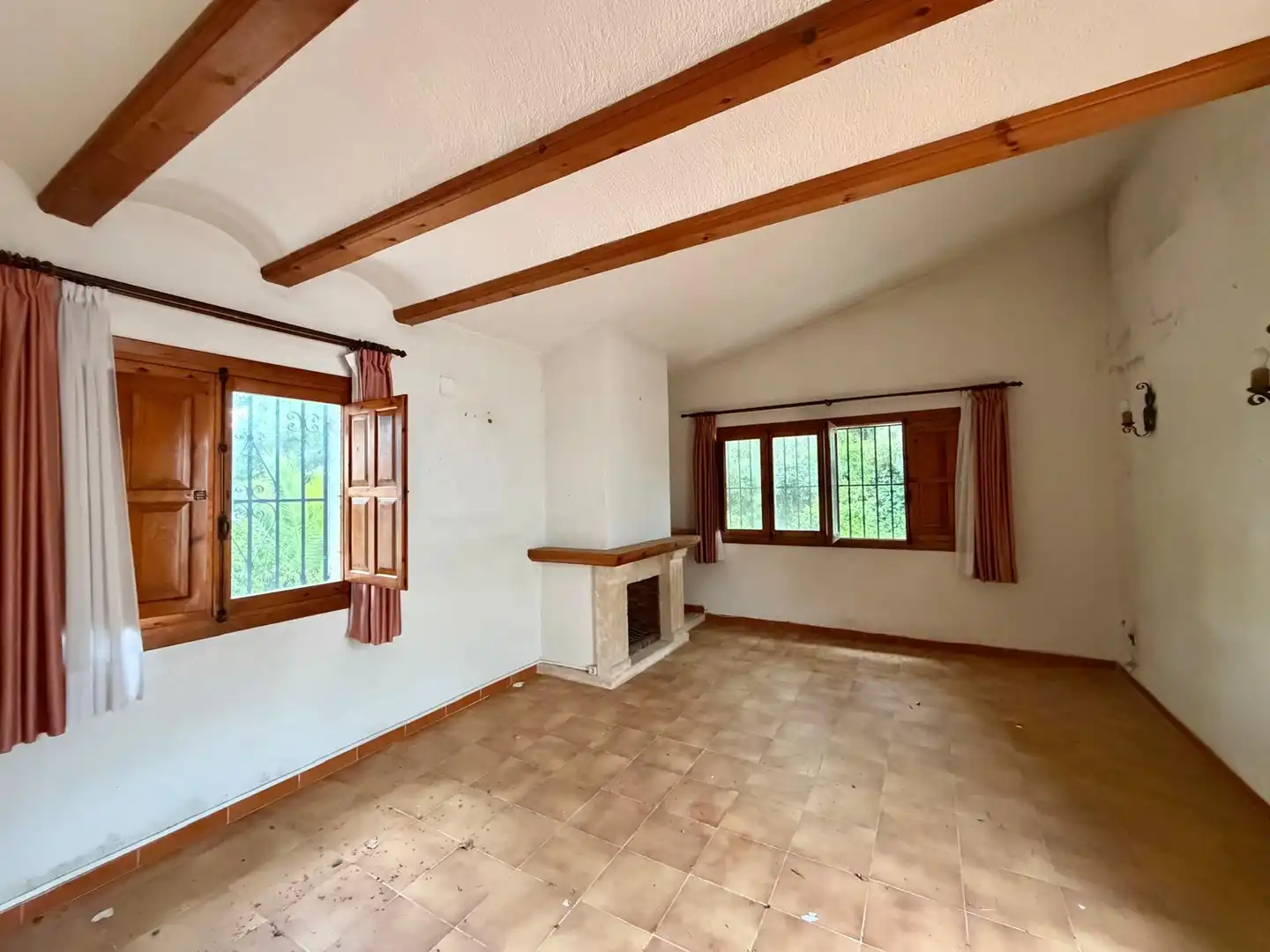 Sala d'estar de Casa o xalet en venda en Jávea / Xàbia amb Jardí privat i Piscina