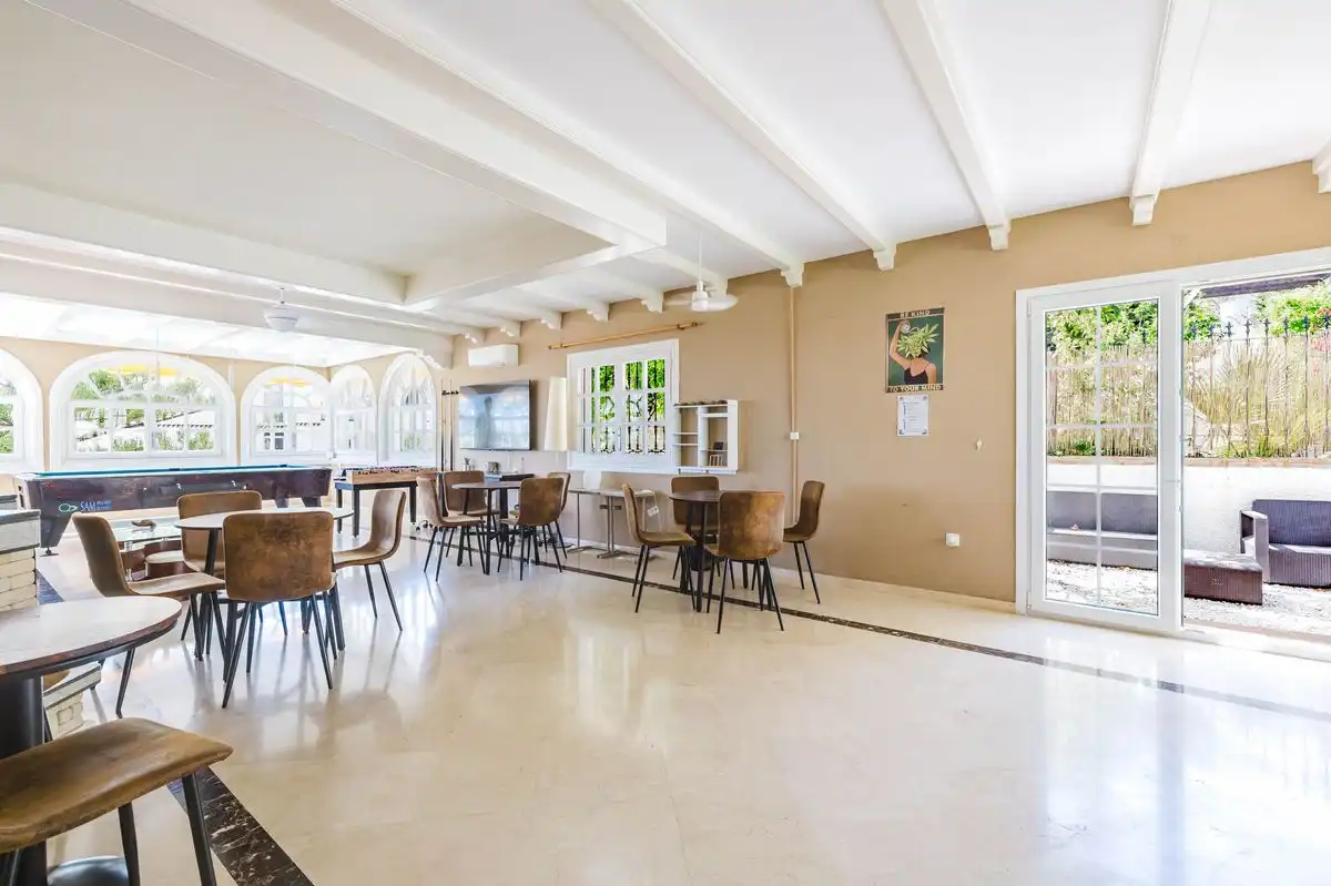 Comedor de Casa o chalet en venta en Mijas con Aire acondicionado, Calefacción y Jardín privado